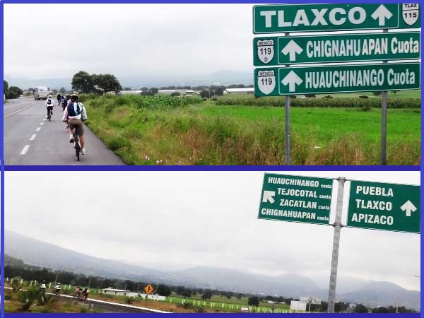 Cicloturismo a Tlaxco Pueblo Mágico, Tramo Hacienda Xochuca-Tlaxco Estado de Tlaxcala