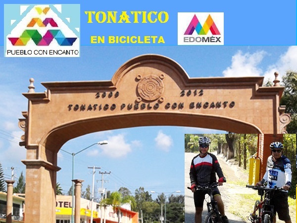 Tonatico Pueblo con Encanto en bicicleta, Estado de México