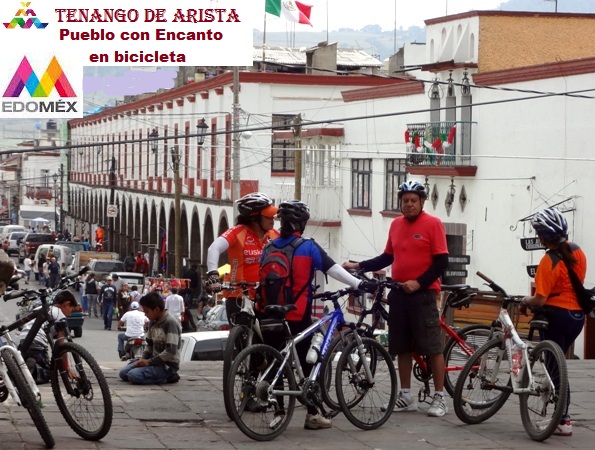 Tenango de Arista (de Valle) Pueblo con Encanto en bicicleta, Estado de México