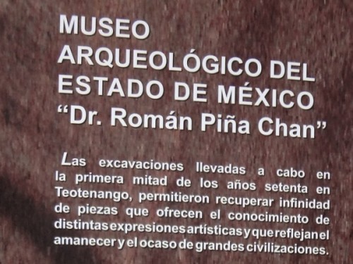 Descripción general del Museo Dr. Román Piña Ch. Zona Arqueológica de Teotenango, Tenango Méx