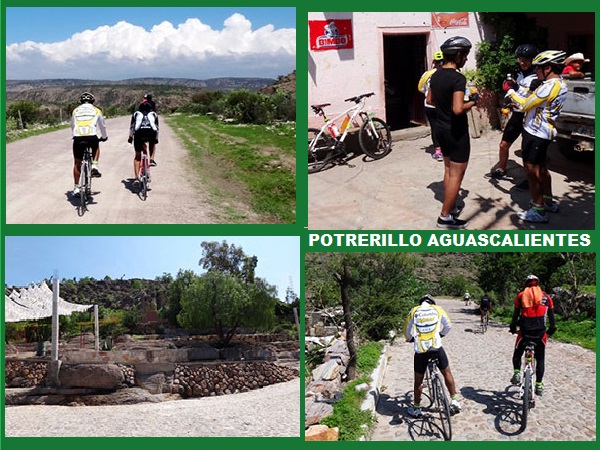 Cicloturismo en Potreriillo, ruta Rincón de Romos y Ejido Morelos, Estado de Aguascalientes