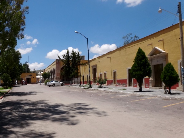 Las calles de Real de Asientos Ags.
