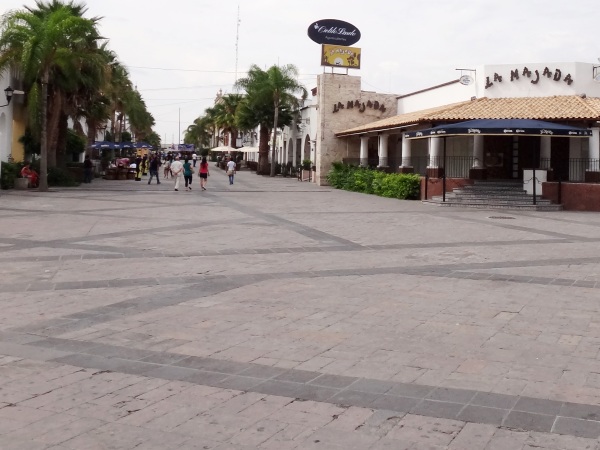 Andador J. Pani, zona Feria de San Marcos Aguascalientes
