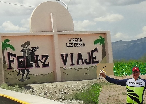 Arco de salida del Pueblo Mágico de Viesca Estado de Coahuila