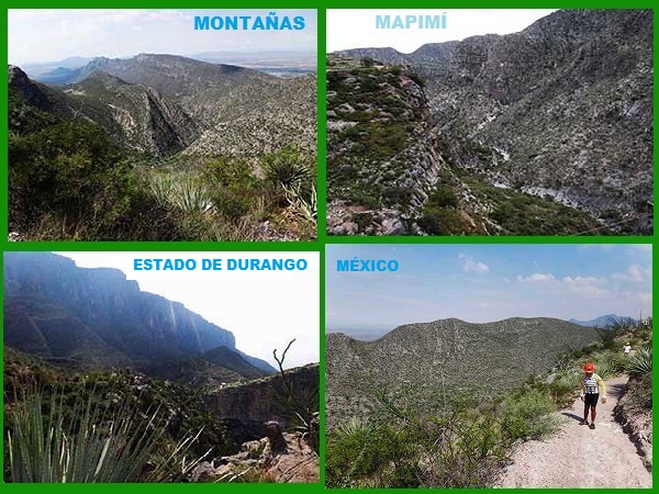 Montañas de Ojuela, Mapimí Estado de Durango