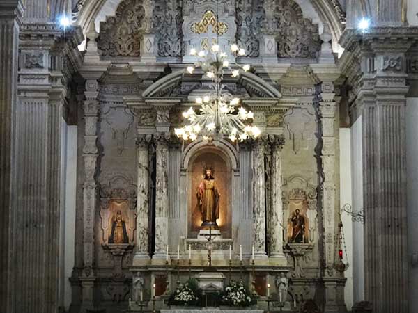 Altar mayor de la Catedral de Chihuahua