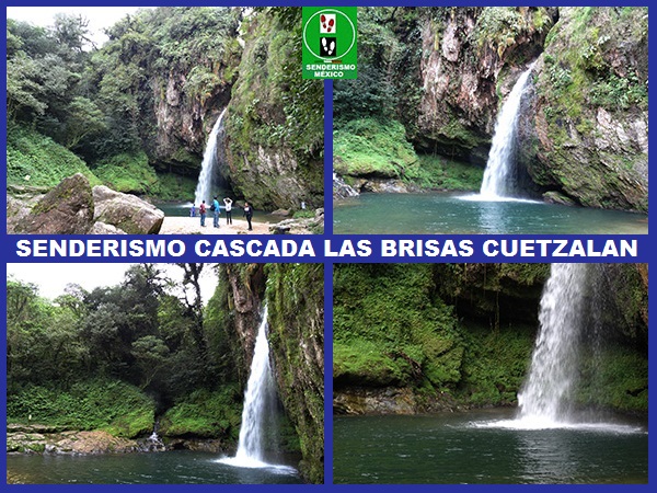 Imágenes de Cascada Las Brisas de Tzicuilan, Cuetzalan Puebla. Senderismo México