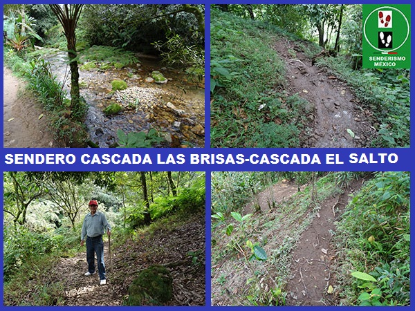 Senderismo a Cascada El Salto desde Cascada Las Brisas, por la cañada Tzicuilan, Cuetzalan Estado de Puebla