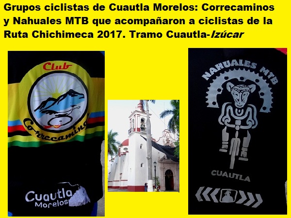 Jersey de los grupos Correcaminos y Nahuales MTB. Ruta Chichimeca 2017