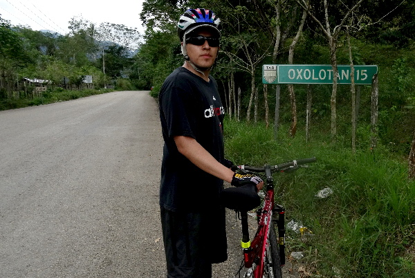 Cicloturista ruta Tapijulapa-Villa Luz, Estado de Tabasco, 2017