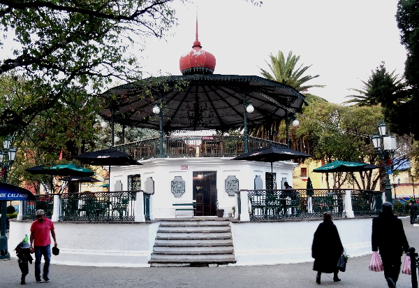 Kiosco del siglo XX, San Cristóbal de las Casas, Chiapas