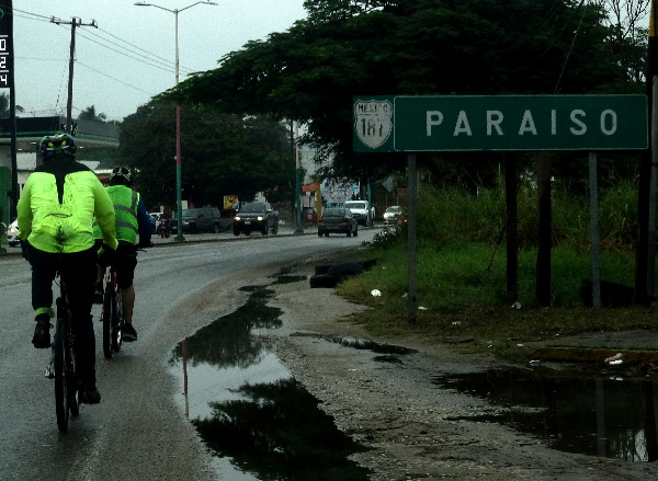 Continúa ruta cicloturista Comalcalco-Paraiso Tabasco 2018