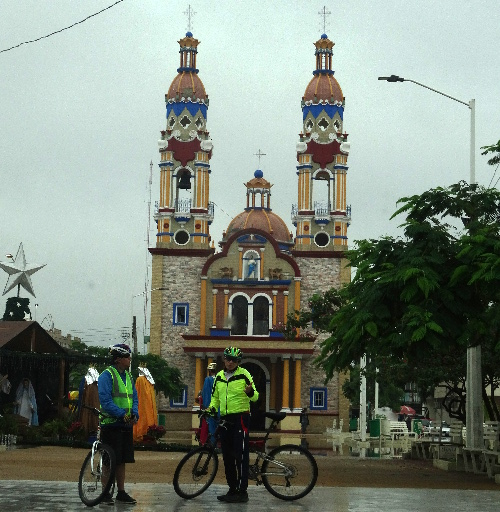 Centro de Paraiso Tabasco, cicloturistas 2018