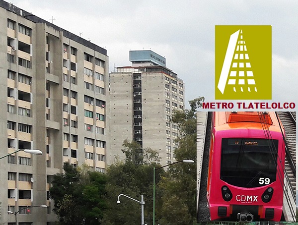 Sendero urbano metro Tlatelolco, Plaza Tres Culturas y Jardín Santiago, Alcaldía Cuauhtémoc, CDMX 