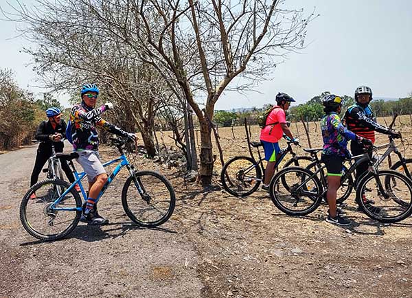 Rodada MTB tramo Zacualpan-Amilcingo, grupo FItFat Bikers