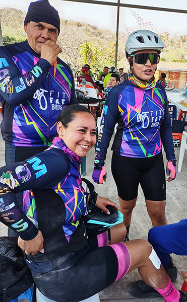 FitFat Bikers de Jonacatepec en La rodada MTB a El Limón. Tepalcingo Morelos 