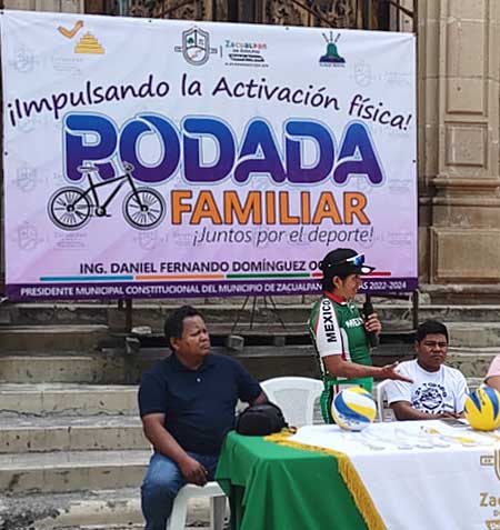 Belem Guerrero promoviendo e impulsando el deporte en Zacualpan de Amilpas 2023, Estado de Morelos