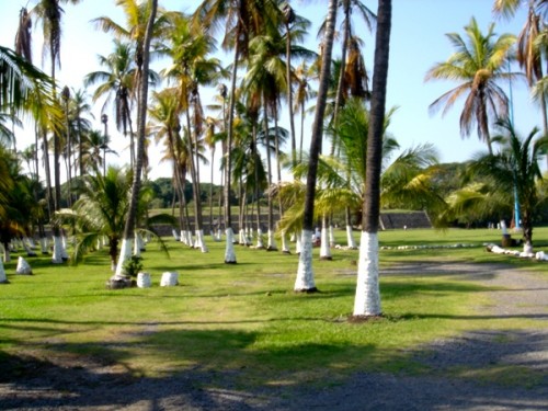 Cempoala, uno de los centros rectores de la cultura Totonaca del centro del estado de Veracruz.