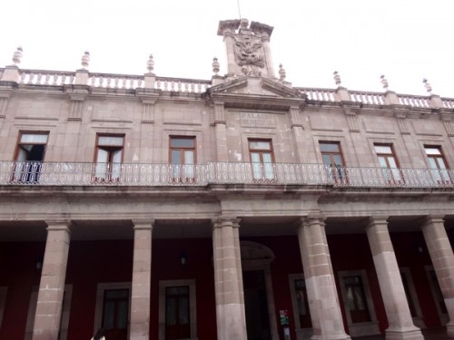 Palacio Municipal en  Plaza de la Patria, Aguascalientes
