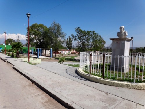 Ejido Morelos paso de la rodada cicloturista Rincón de Romos-Boca del Túnel Estado de Aguascalientes