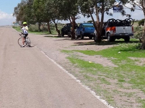 Rodando de Potrerillo a Boca del Túnel, Estado de Aguascalientes. Ruta Rincón de Romos