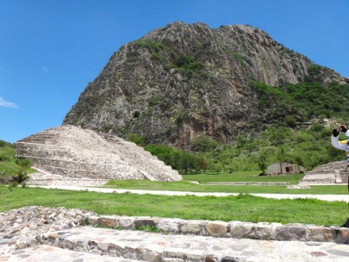 Chalcatzingo Morelos, zona Arqueológica