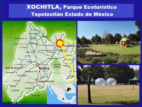 Xochitla Estado de México, localización geográfica