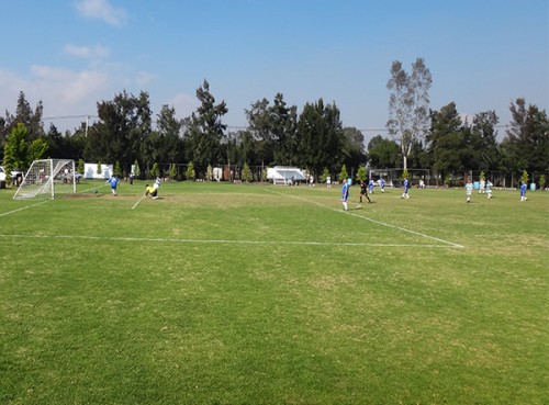 Campo de futbol.  Liga de Veteranos Xochimilco AC