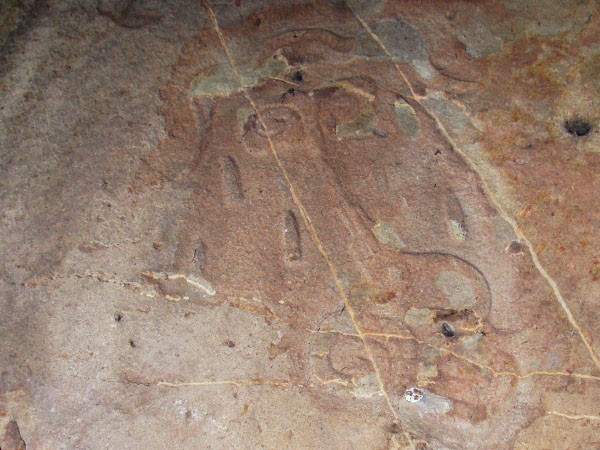 Petroglifos en Chalcatzingo, Jantetelco Estado de Morelos. Senderismo México