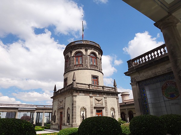 Estructura El Observatorio en el Castillo de Chapultepec, senderismo urbano, Alcaldía Miguel Hidalgo, CDMX