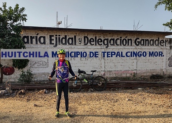 Termina rodada MTB FitFat Bikers ruta Huitchila-El Limón, Tepalcingo Morelos, 2023