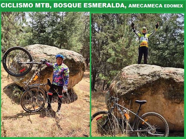 Ciclismo MTB FitFat Bikers en Bosque Esmeralda Amecameca EdoMex